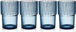 Zdjęcie Bitz Zestaw 4 Szklanek Do Wody Kusintha Blue 380ml (30675) - Buk