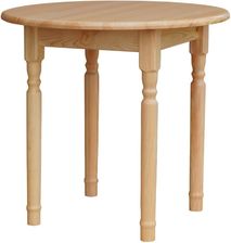 Zdjęcie Meblo-Drew Stół Sosnowy Okrągły Toczone Nogi 70 Sosna - Libiąż