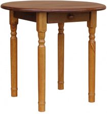 Zdjęcie Meblo-Drew Stół Sosnowy Okrągły Z Szufladą Tn 70 Dąb - Sułkowice