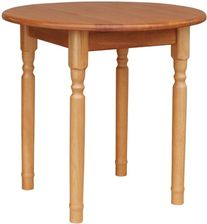 Zdjęcie Meblo-Drew Stół Sosnowy Okrągły Toczone Nogi 80 Olcha - Sułkowice