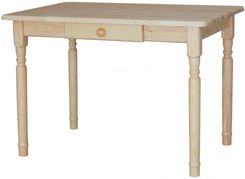 Zdjęcie Meblo-Drew Stół Sosnowy Z Szufladą Toczone Nogi 80/160 Sosna - Trzebinia
