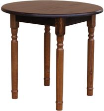 Zdjęcie Meblo-Drew Stół Sosnowy Okrągły Toczone Nogi 90 Orzech - Jordanów