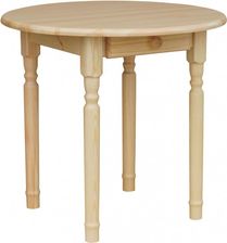 Zdjęcie Meblo-Drew Stół Sosnowy Okrągły Z Szufladą Tn 80 Sosna - Trzebinia