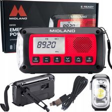 Zdjęcie Radio alarmowe Midland ER100 z akumulatorem 2600mAh - Bobolice