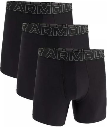 Bokserki męskie UA Under Armour performance tech 3pak 1383878-001 UUSHJ043-001 (3XL)
