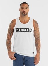 Zdjęcie Tank top męski Pit Bull Slim Fit Hilltop Biała - Skała