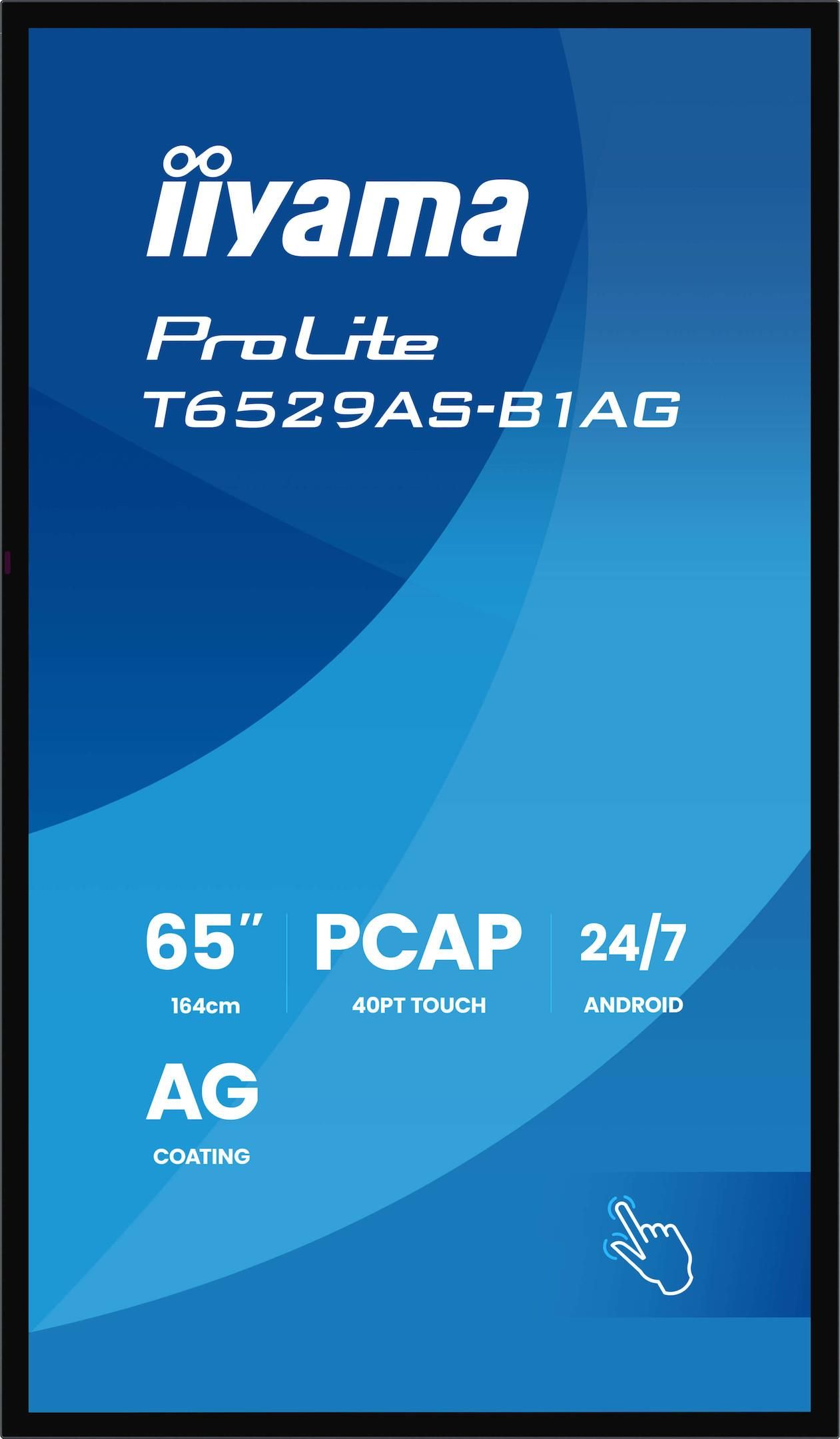 фото Інформаційний дисплей Iiyama ProLite T6529AS-B1AG 2