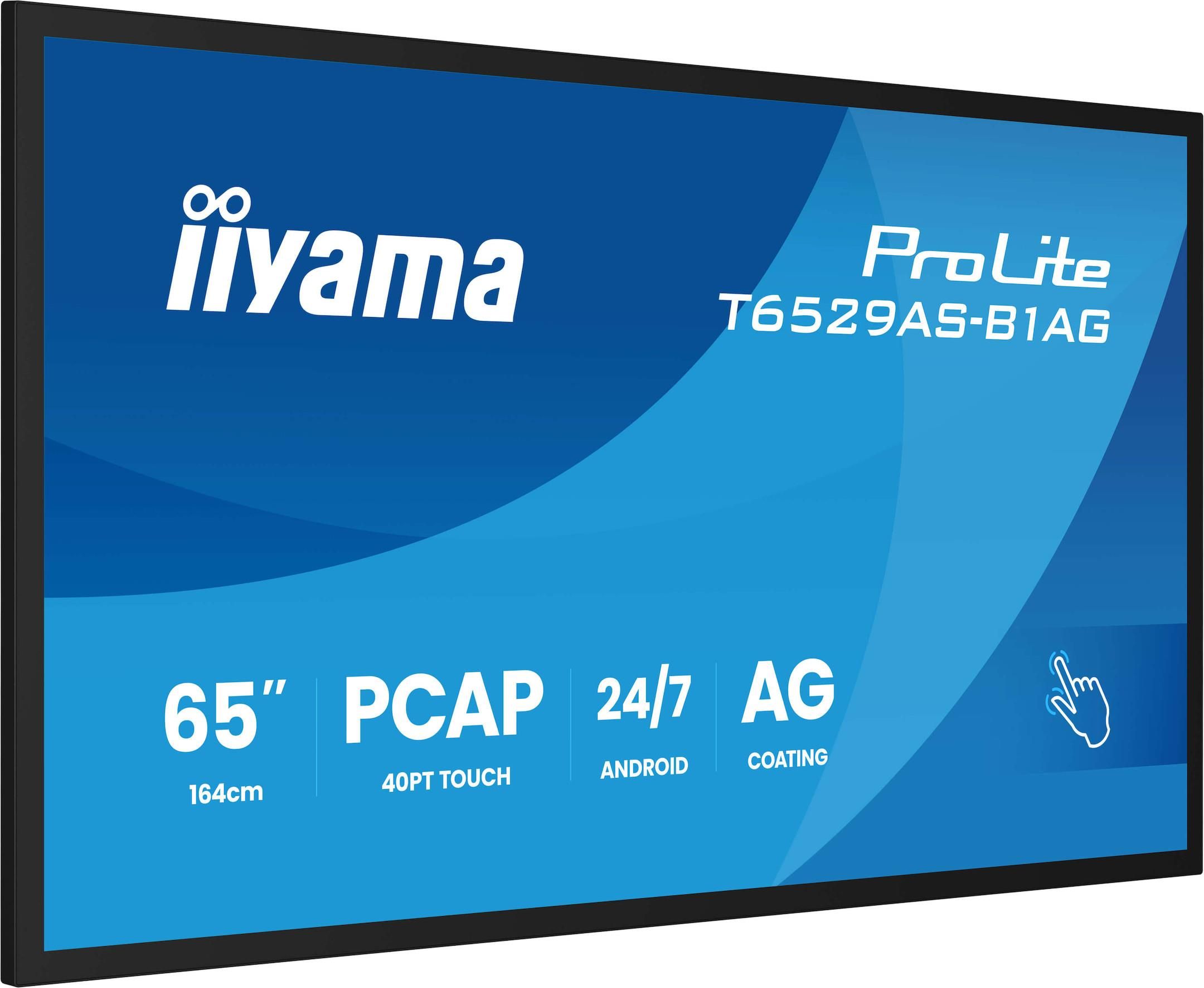 фото Інформаційний дисплей Iiyama ProLite T6529AS-B1AG 1