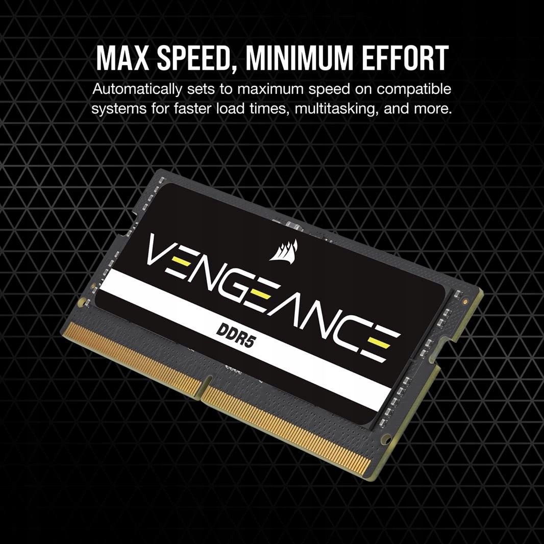фото Память для ноутбуков Corsair 48 GB (2x24GB) SO-DIMM DDR5 5600 MHz Vengeance (CMSX48GX5M2A5600C48) 2