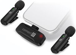 Mikrofon komputerowy Connect It Wireless Lavalier USB-C (1752213)