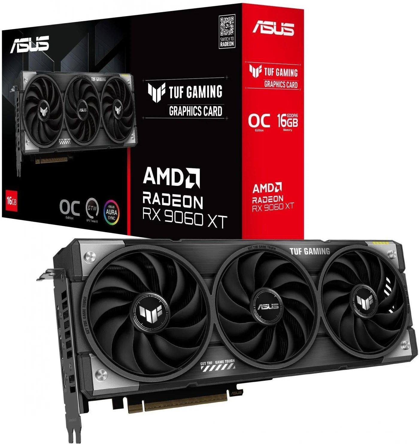 グラフィックボード・グラボ・ビデオカード ASUS AMD Radeon RX9060XT 16GB GDDR6 OC Amazon.co.jp: ASUS AMD Radeon RX 9060 XT ビデオカード 16GB