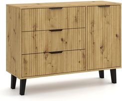 Zdjęcie Mebel Bos Komoda Borg Duo 1D3S Dąb Artisan - Węgorzyno