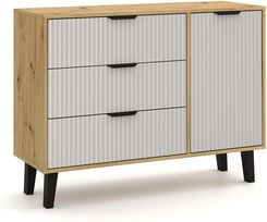 Zdjęcie Mebel Bos Komoda Borg Duo 1D3S Dąb Artisan Kaszmir - Myszyniec