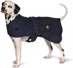 Zdjęcie Danish Design Dog Bath Robe Navy 60Cm D11360 - Turek