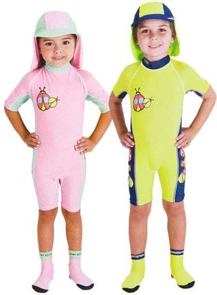 STRÓJ KĄPIELOWY Z FILTREM UV. RÓŻOWY DLA DZIEWCZYNKI S/M BESTWAY