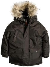 Zdjęcie KURTKA ZIMOWA CHŁOPIĘCA PARKA ZIELEŃ KHAKI 134 CM COOL CLUB UŻYWANA - Grodzisk Wielkopolski