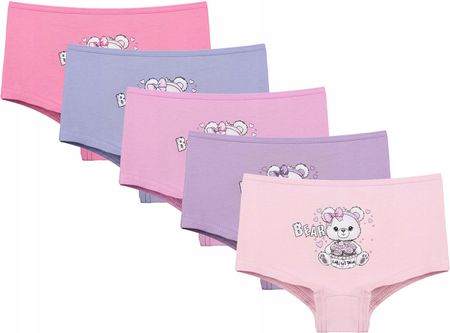 MAJTKI FIGI BOKSERKI DZIECIĘCE 134-140 - ZESTAW 5 SZTUK LILLY BLING