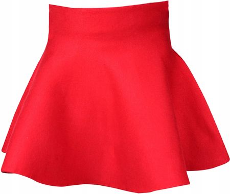 SPÓDNICA SPÓDNICZKA DZIECIĘCA CZERWONA 3-5 LAT