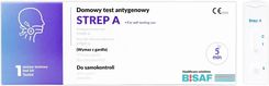 Zdjęcie Bisaf Test Strep A Na Anginę Paciorkowce Do Samokontroli 1szt. - Bytom