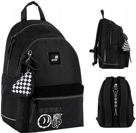 PLECAK SZKOLNY MŁODZIEŻOWY CZARNY KITE