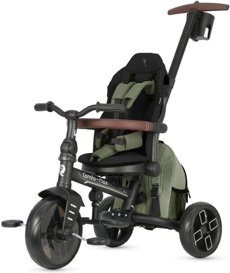 фото Дитячий триколісний велосипед Qplay Comfo Max Olive Green