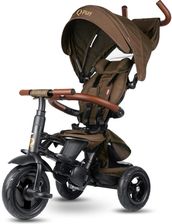 Zdjęcie Qplay Rowerek Trójkołowy Rito Deluxe Rubber Brown - Czerwionka-Leszczyny