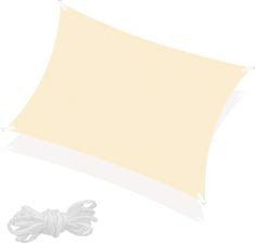 Zdjęcie Springos Żagiel Przeciwsłoneczny 4X3m Cieniujący Prostokątny Na Biwak Kremowy - Tykocin
