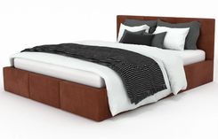 Zdjęcie Doboxa Łóżko Tapicerowane Sono 88 140X200 T26 Bursztynowe - Żywiec