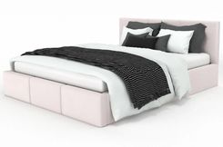 Zdjęcie Doboxa Łóżko Tapicerowane Sono 88 140X200 T07 Kremowe - Strzelce Opolskie