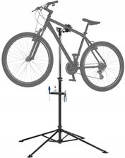 Zdjęcie Crivit Stojak Rowerowy Regulowany Uchwyt Na Rower Serwisowy Z Półką 30kg - Nowe Brzesko