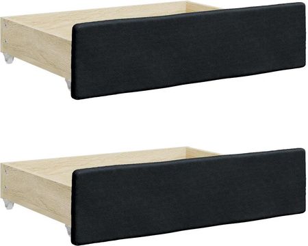 Zakito Europe Szuflady Pod Łóżko Czarne 67X50X16Cm (ZE833922)