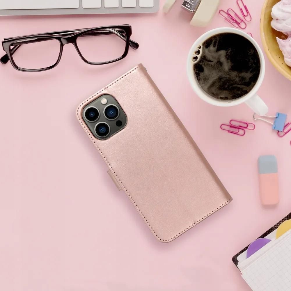 Kabura Mezzo Book Do Iphone 13 Mini Mandala Złoty Róż - Etui