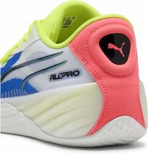 Zdjęcie Buty Koszykarskie Unisex All-Pro Nitro Puma White Yellow Alert Pink - Sompolno