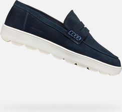 Zdjęcie Granatowe mokasyny męskie Geox Spherica ECUB-1 - Prudnik