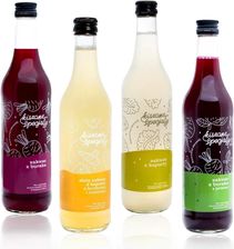 Zdjęcie Kiszone Specjały Mini Mix 4 Zakwasów Burak Kapusta Burak + Jabłko Złota Kapusta - Osieczna