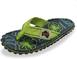 Zdjęcie Japonki Gumbies Islander Flip-Flops Lime Hibiscus GU-FFISL148 - Piastów