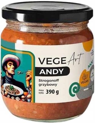 Vege Art Strogonoff Grzybowy Z Boczniakami I Pieczarkami 390g