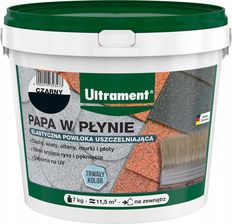 Zdjęcie Ultrament papa w płynie, brązowa 7 kg. - Trzebinia