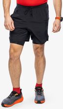 Zdjęcie Spodenki Do Biegania Under Armour Launch 7 Inch 2-In-1 Short - Black/Black/Reflective - Lwówek Śląski
