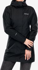 Zdjęcie Płaszcz damski Berghaus Omeara Long Shell Jacket - black/black - Świebodzice