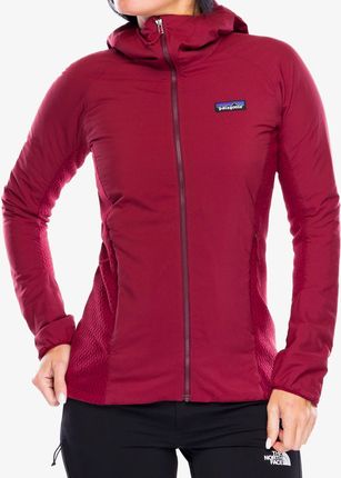 Kurtka Hybrydowa Damska Patagonia Nano-Air Light Hybrid Hoody - Oxide Red
