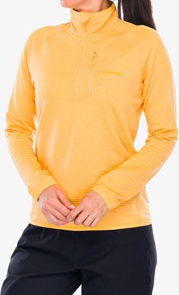 Bluza damska bez kaptura Salomon Essential Lightwarm HZ - warm apricot