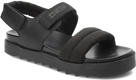 Czarne Sandały Big Star Sportowe Obuwie Damskie