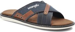 Zdjęcie Granatowe Klapki Wrangler Modne Obuwie Męskie - Radlin