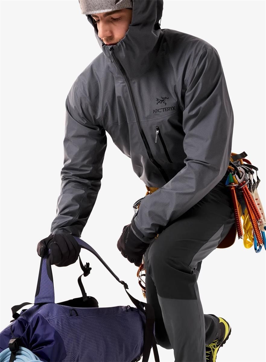 Kurtka GORE TEX Arcteryx Alpha Lightweight Jacket - dk grey