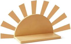 Zdjęcie Kid's Concept - Półka okrągła z naklejkami promienami mustard STAR - Tarnów