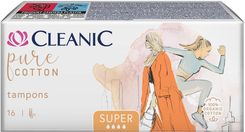 Zdjęcie Cleanic Pure Cotton Super Tampony 16 szt. - Jarosław