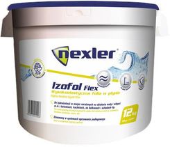 Zdjęcie Nexler Izofol Flex Folia w Płynie Hydroizolacja Tarasy Balkony Prysznice 12kg - Czchów