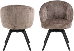 Zdjęcie Krzesło obrotowe Darlene z podłokietnikami, brązowe (09361) - Radzyń Podlaski