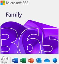 Zdjęcie Microsoft 365 Family All Lang - licencja na rok ESD - Dukla